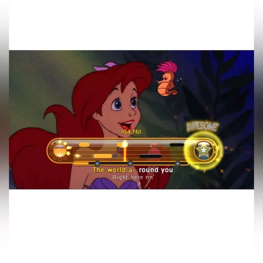 Disney White Video Game Sing It Family Hits